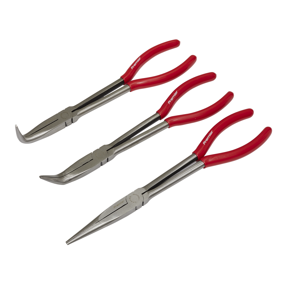 Sealey AK8568 3pc 280mm Needle Nose Pliers Set