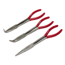 Sealey AK8568 3pc 280mm Needle Nose Pliers Set