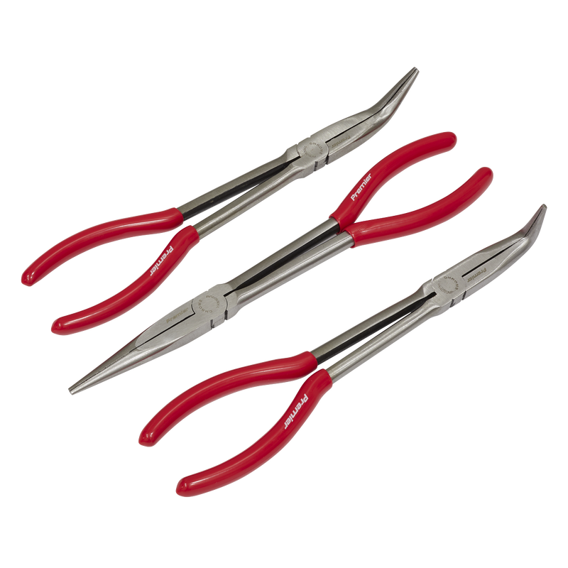 Sealey AK8568 3pc 280mm Needle Nose Pliers Set
