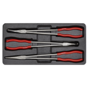 Sealey AK8576 3pc 400mm Extra-Long Needle Nose Pliers Set