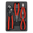 Sealey AK8579 4pc Pliers Set
