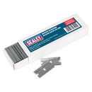 Sealey AK867B100 Razor Scraper Blade - Pack of 100
