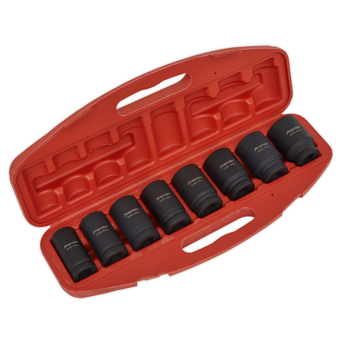 Sealey AK885 8pc 3/4"Sq Drive Deep Impact Socket Set