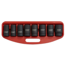 Sealey AK888M 8pc 1"Sq Drive Deep Impact Socket Set