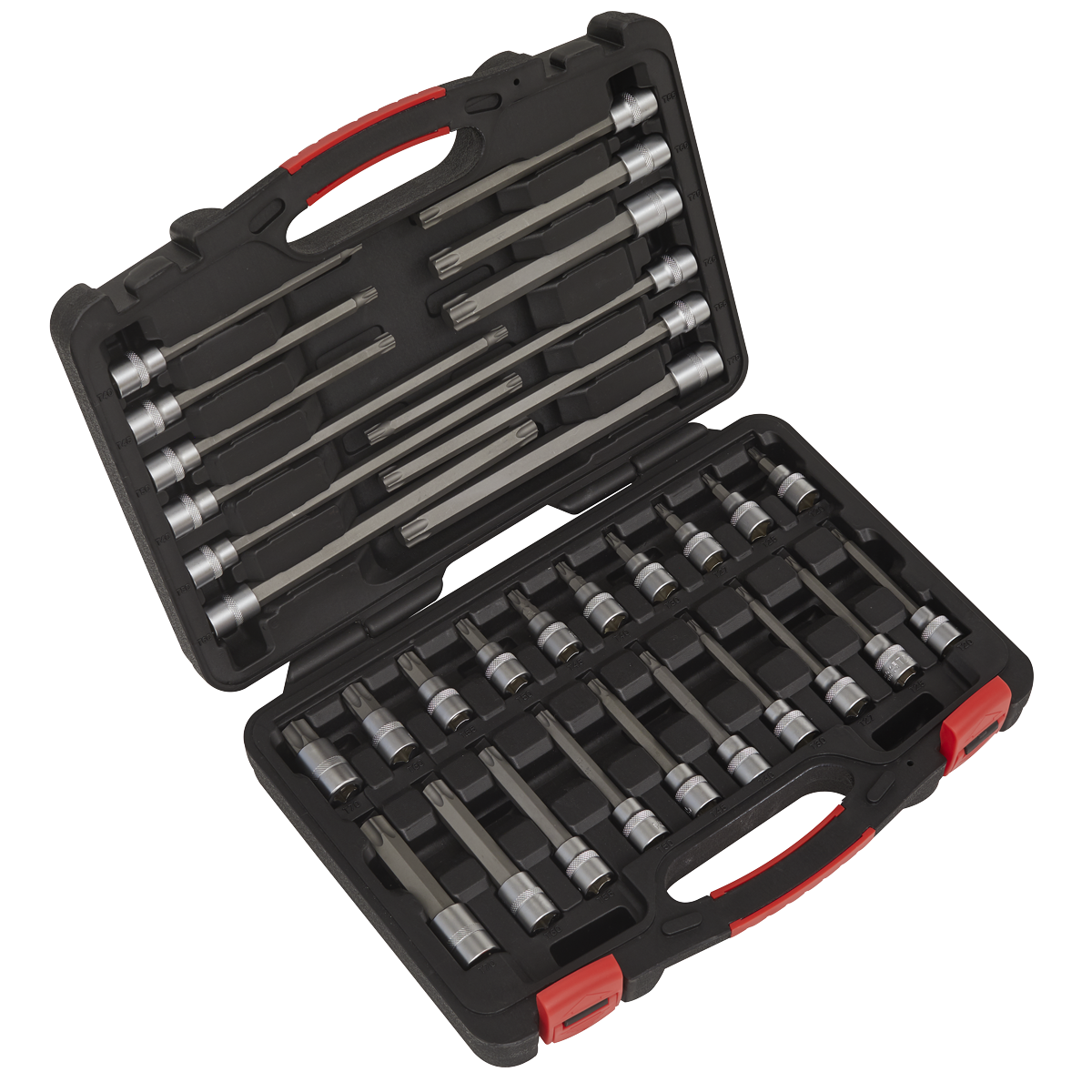 Sealey AK89001 32pc 3/8"Sq Drive TRX-Star* Socket Bit Set - Platinum Series