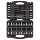 Sealey AK89001 32pc 3/8"Sq Drive TRX-Star* Socket Bit Set - Platinum Series