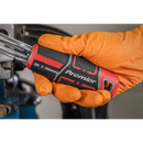 Sealey AK8938 Ratchet Wrench 3/8"Sq Drive Offset Pear-Head with Flip Reverse