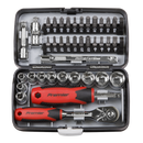 Sealey AK8945 38pc 1/4"Sq Drive Socket & Bit Set