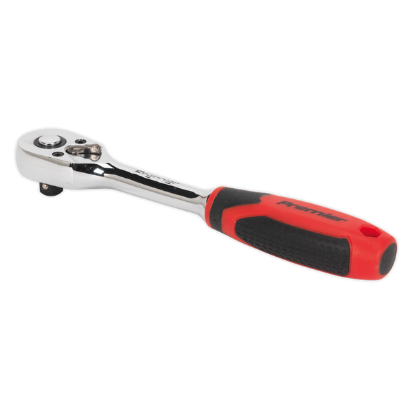 Sealey AK8946 1/4"Sq Drive Pear-Head Ratchet Wrench with Flip Reverse