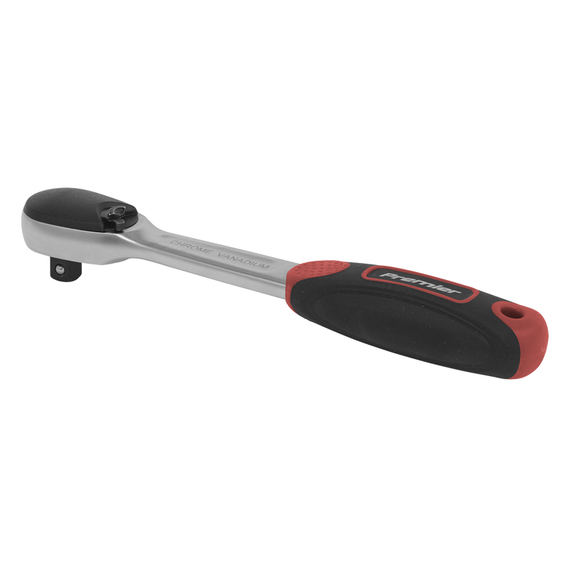 Sealey AK8976 1/4"Sq Drive Dust-Free Ratchet Wrench Flip Reverse - Platinum Series