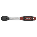 Sealey AK8976 1/4"Sq Drive Dust-Free Ratchet Wrench Flip Reverse - Platinum Series