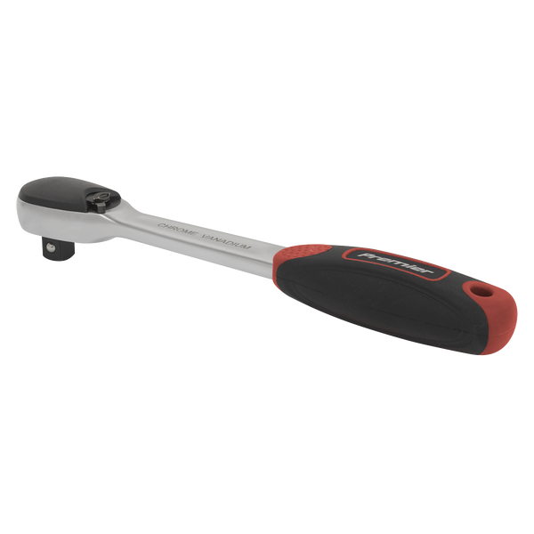 Sealey AK8977 3/8"Sq Drive Dust-Free Ratchet Wrench Flip Reverse - Platinum Series