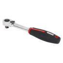 Sealey AK8980 1/4"Sq Drive 72-Tooth Ratchet Wrench Flip Reverse - Platinum Series