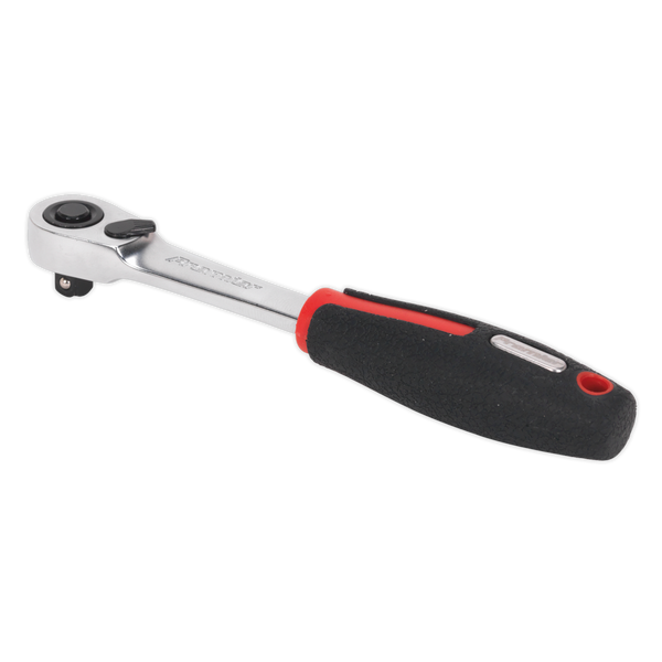 Sealey AK8980 1/4"Sq Drive 72-Tooth Ratchet Wrench Flip Reverse - Platinum Series