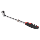 Sealey AK8983 3/8"Sq Drive Locking Flexi-Head Extendable Ratchet Wrench - Platinum Series