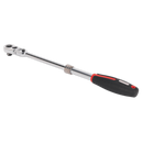 Sealey AK8983 3/8"Sq Drive Locking Flexi-Head Extendable Ratchet Wrench - Platinum Series