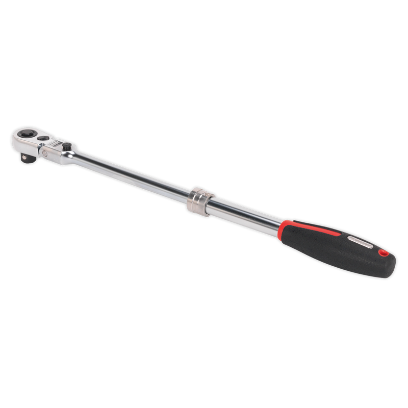 Sealey AK8984 1/2"Sq Drive Locking Flexi-Head Extendable Ratchet Wrench Platinum Series