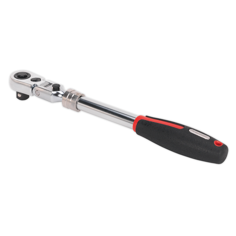 Sealey AK8984 1/2"Sq Drive Locking Flexi-Head Extendable Ratchet Wrench Platinum Series