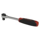 Sealey AK8987 1/4"Sq Drive Compact Head Ratchet Wrench - Platinum Series