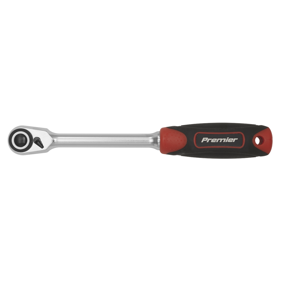 Sealey AK8988 3/8"Sq Drive Compact Head Ratchet Wrench - Platinum Series