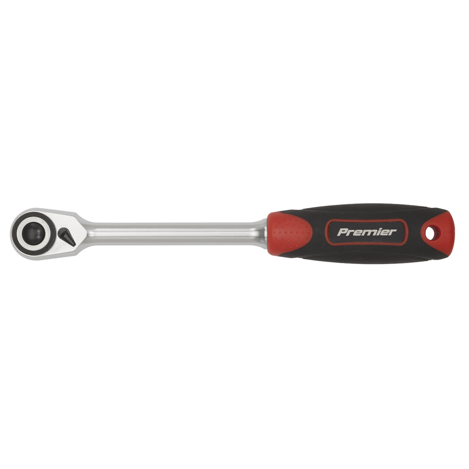 Sealey AK8989 1/2"Sq Drive Compact Head Ratchet Wrench - Platinum Series