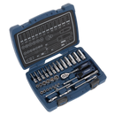 Sealey AK8990 33pc 1/4"Sq Drive Socket Set
