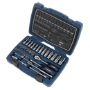Sealey AK8990 33pc 1/4"Sq Drive Socket Set