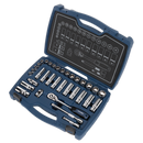 Sealey AK8991 34pc 3/8"Sq Drive Socket Set