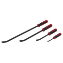 Sealey AK9105 4pc Heavy-Duty Pry Bar Set with Hammer Cap