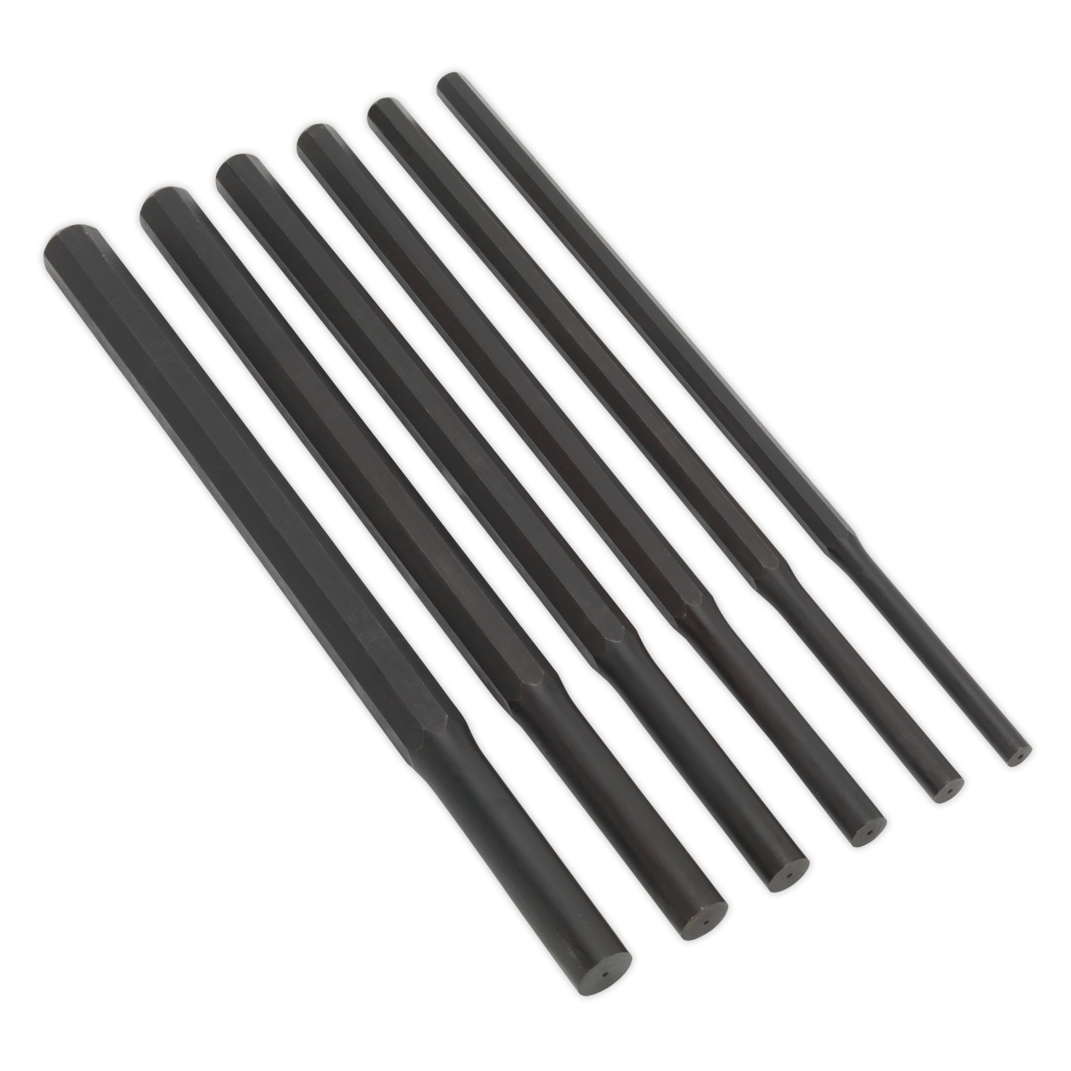 Sealey AK91226 6pc Heavy-Duty Parallel Pin Punch Set