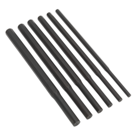 Sealey AK91226 6pc Heavy-Duty Parallel Pin Punch Set