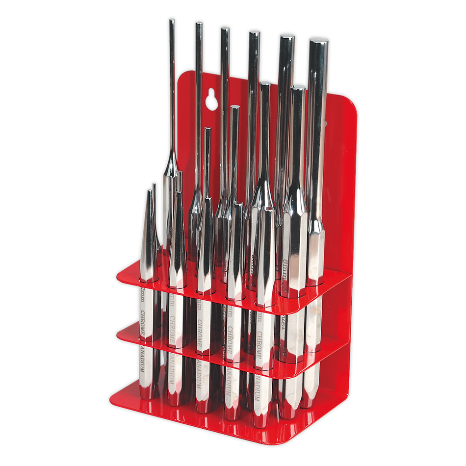 Sealey AK9130 17pc Punch Set