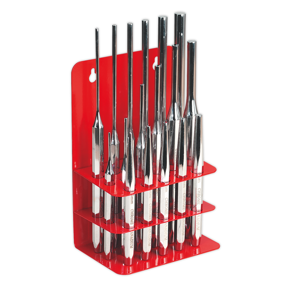 Sealey AK9130 17pc Punch Set