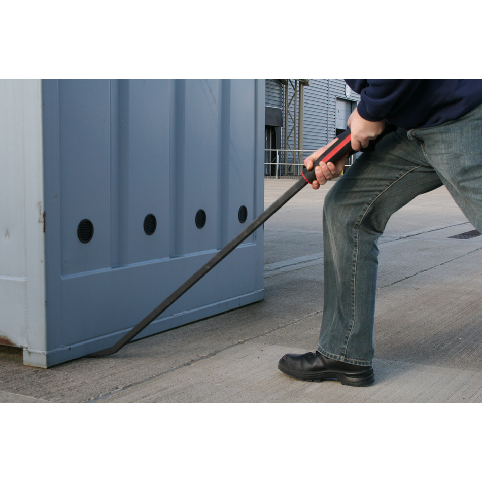 Sealey AK9134 1220mm Heavy-Duty 45 degree Pry Bar with Hammer Cap