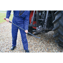 Sealey AK9134 1220mm Heavy-Duty 45 degree Pry Bar with Hammer Cap