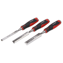 Sealey AK9238 3pc Hammer-Thru Wood Chisel Set