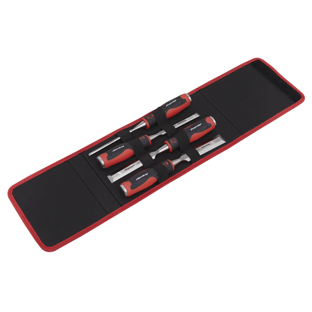 Sealey AK9239 4pc Hammer-Thru Wood Chisel Set