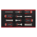 Sealey AK9239 4pc Hammer-Thru Wood Chisel Set