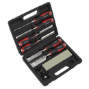 Sealey AK9240 8pc Hammer-Thru Wood Chisel Set