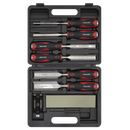 Sealey AK9240 8pc Hammer-Thru Wood Chisel Set