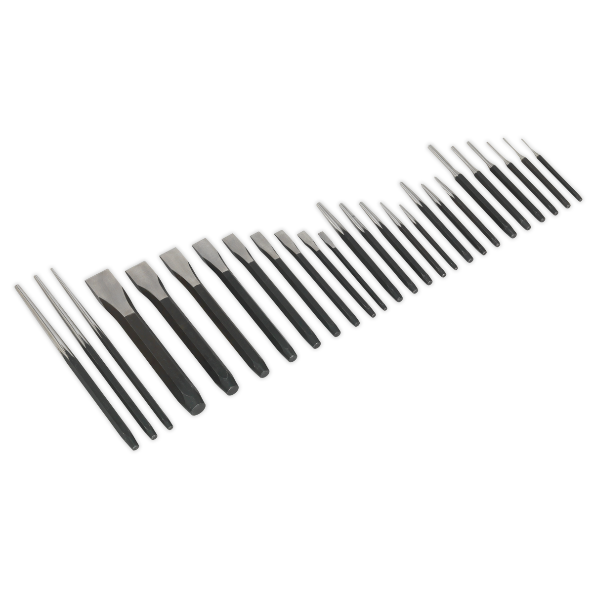 Sealey AK9298 26pc Punch & Chisel Set