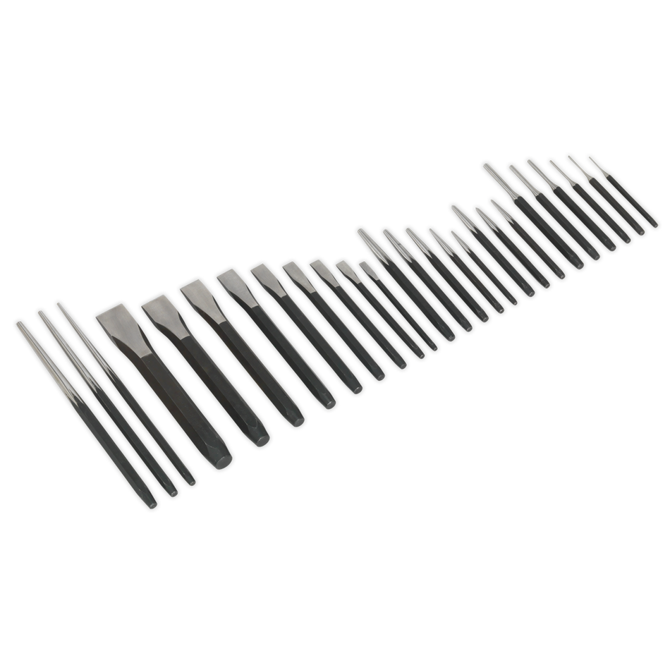 Sealey AK9298 26pc Punch & Chisel Set