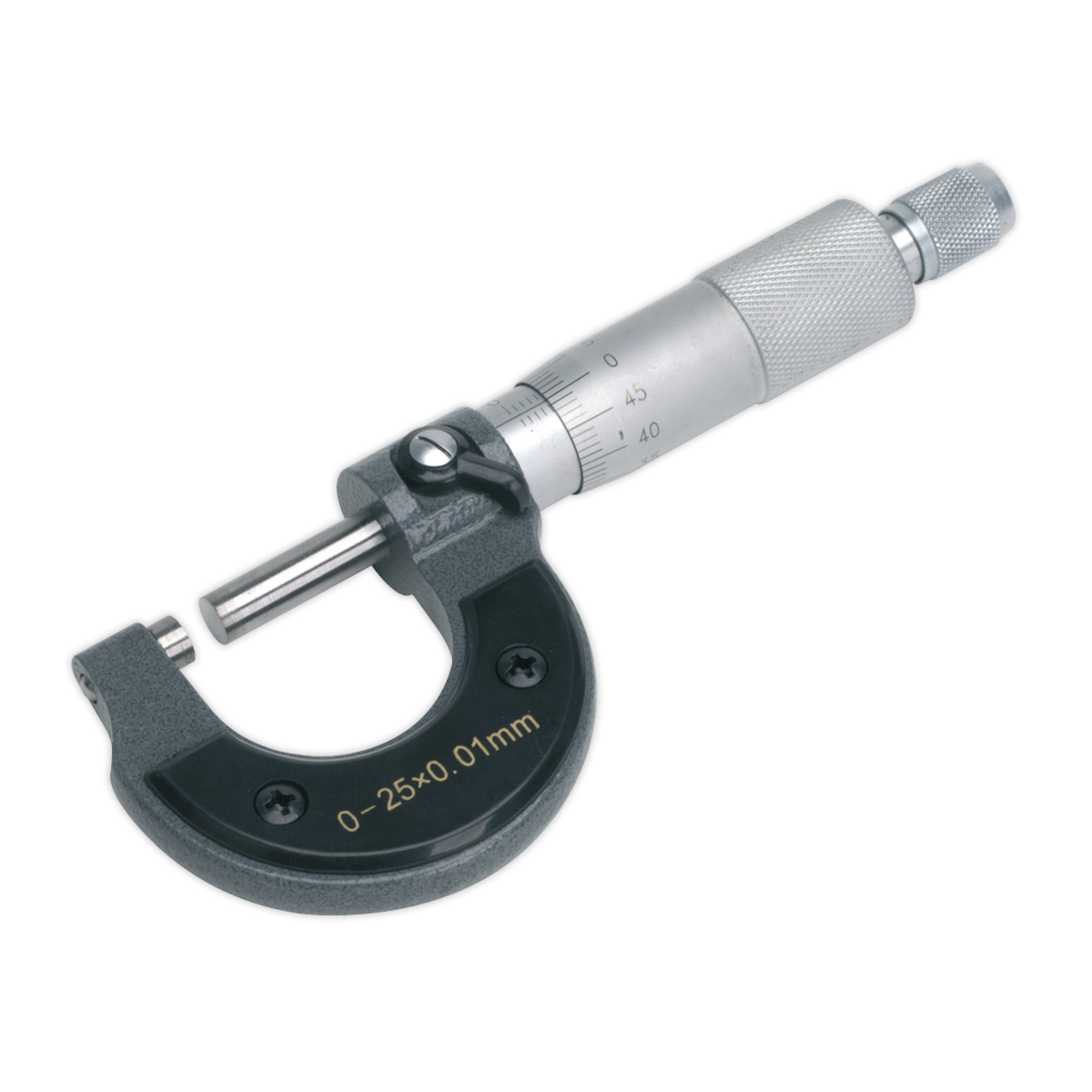 Sealey AK9630M 0-25mm External Micrometer