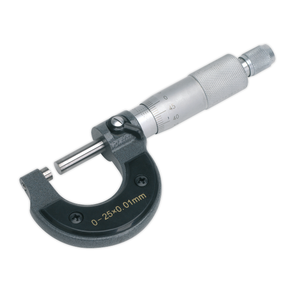 Sealey AK9630M 0-25mm External Micrometer
