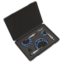 Sealey AK9651M 3pc Micrometer Set - Metric