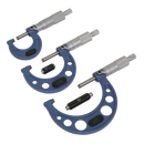 Sealey AK9651M 3pc Micrometer Set - Metric