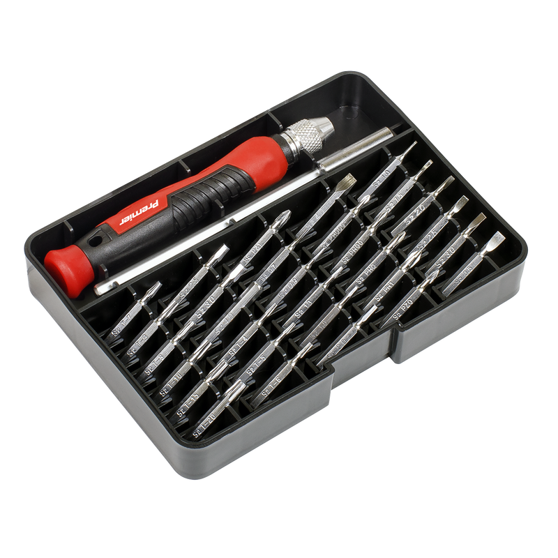 Sealey AK97328 Precision Bit Screwdriver Set 32pc