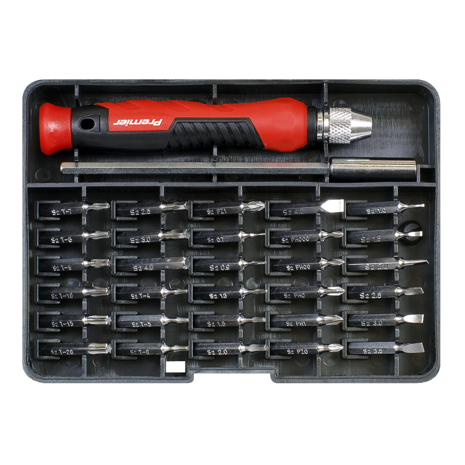 Sealey AK97328 Precision Bit Screwdriver Set 32pc