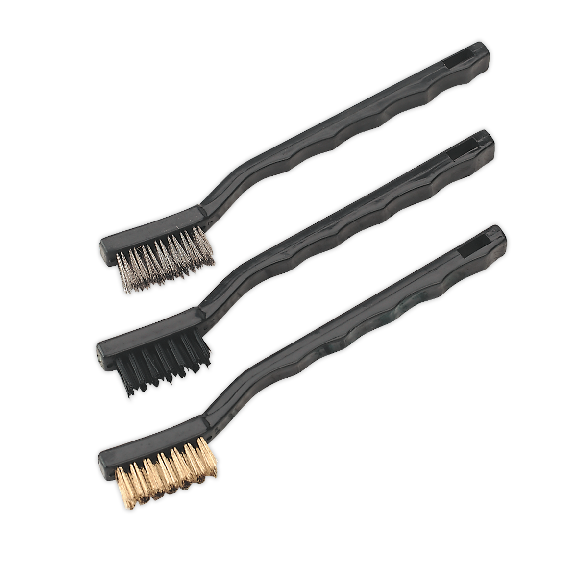 Sealey AK9791 3pc Miniature Brush Set