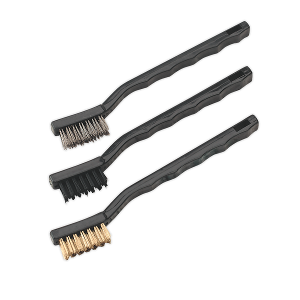Sealey AK9791 3pc Miniature Brush Set